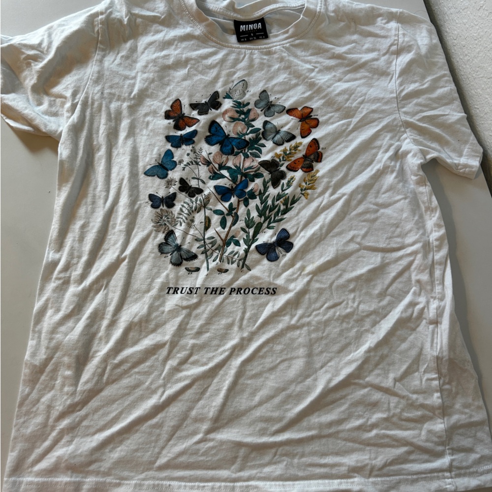 Trust the Process Butterfly Shirt